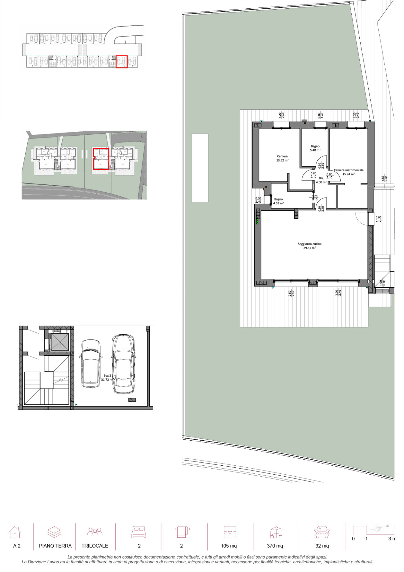 Alzano Lombardo – Trilocale A2