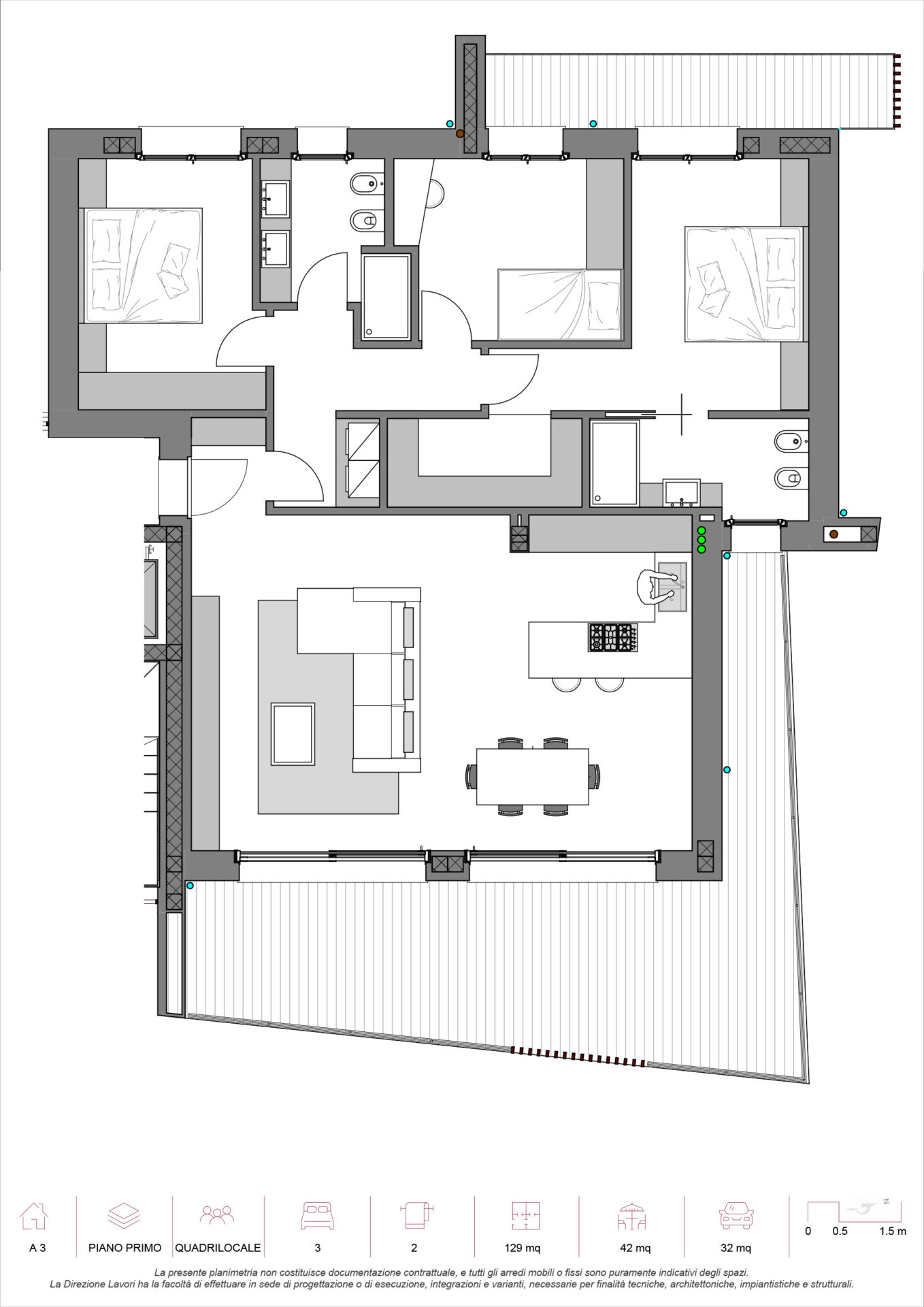Alzano Lombardo – Quadrilocale A3