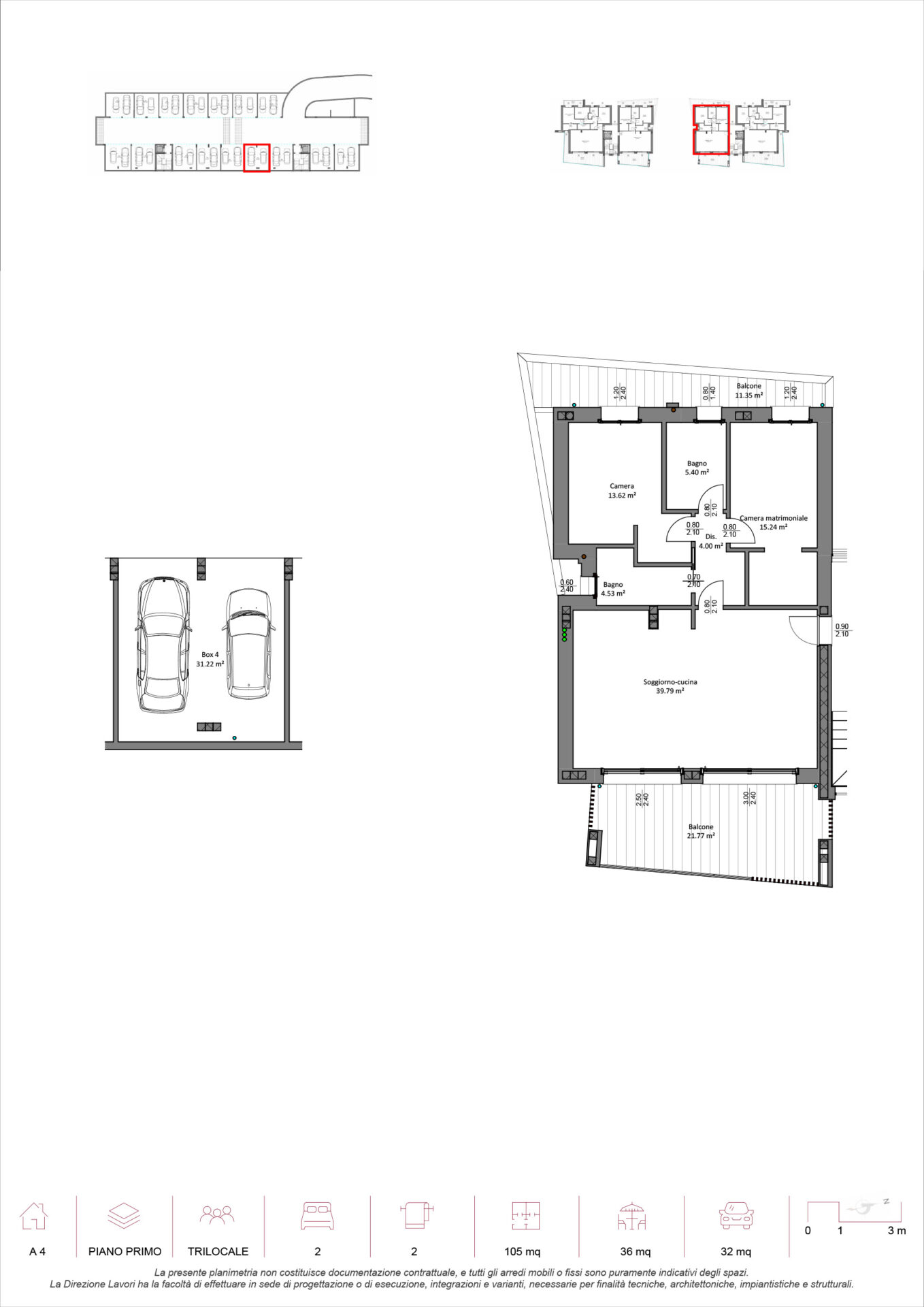 Alzano Lombardo – Trilocale A4