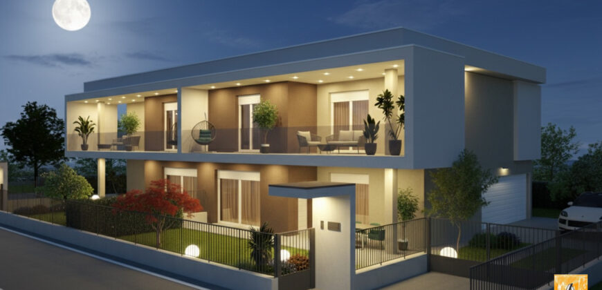 Verdello – 1 Villa Bifamiliare