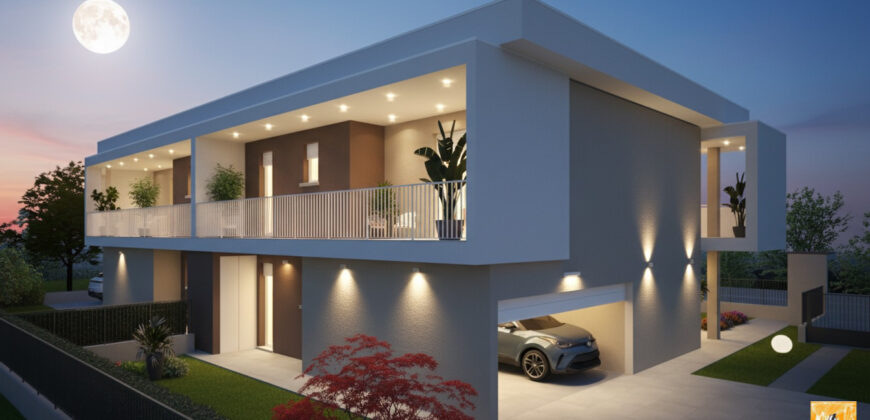 Verdello – 1 Villa Bifamiliare